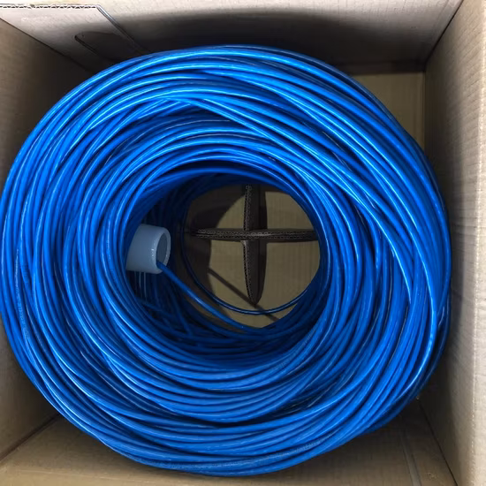 Câble de communication réseau LAN intérieur et extérieur UTP FTP STP SFTP Cat5 Cat5e CAT6 Cat7